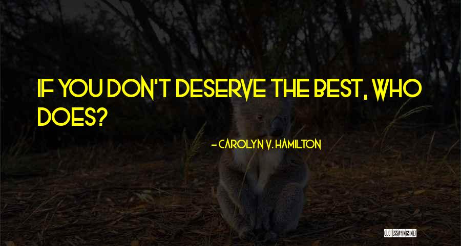 Carolyn V. Hamilton Quotes 1283964