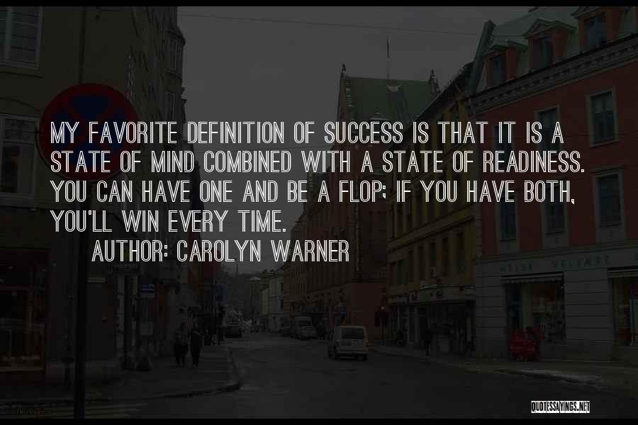 Carolyn Warner Quotes 1243219