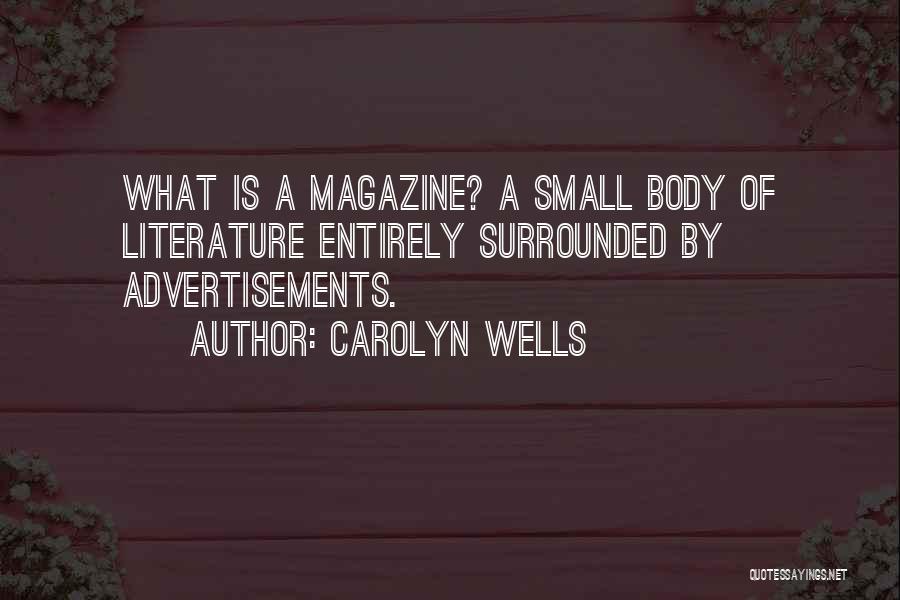 Carolyn Wells Quotes 1126110