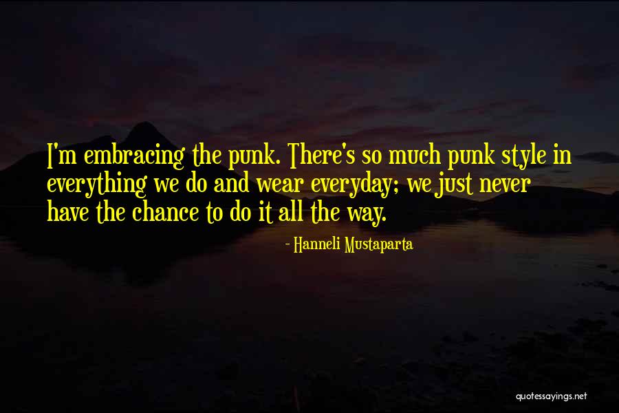 Carolynne Poole Quotes By Hanneli Mustaparta Carolynne Poole Quotes By Hanneli Mustaparta