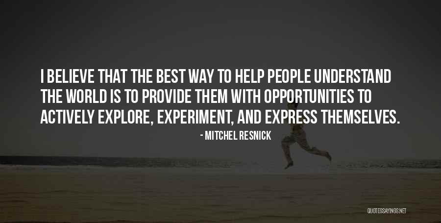 Carothers Performance Quotes By Mitchel Resnick Carothers Performance Quotes By Mitchel Resnick