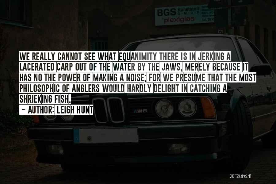 Carp Quotes By Leigh Hunt