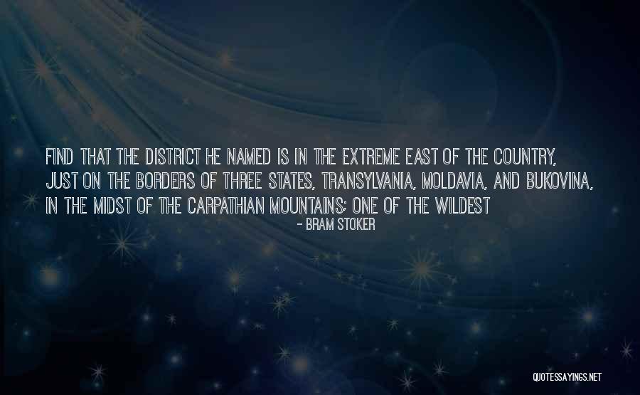 Carpathian Mountains Quotes By Bram Stoker Carpathian Mountains Quotes By Bram Stoker