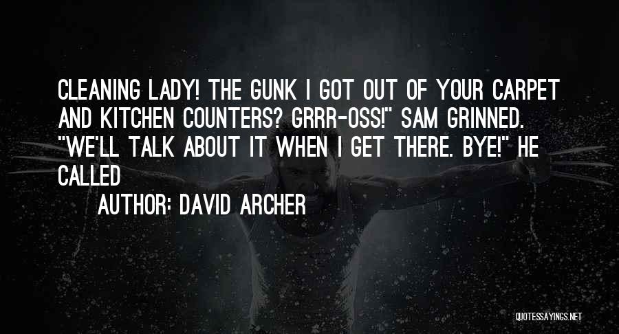 Carpet Cleaning Quotes By David Archer