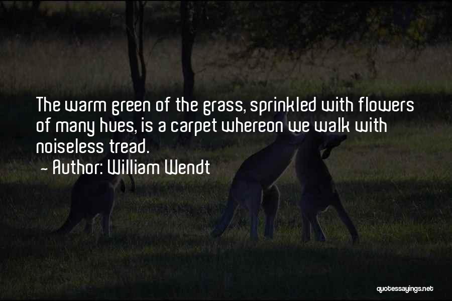 Carpet Quotes By William Wendt