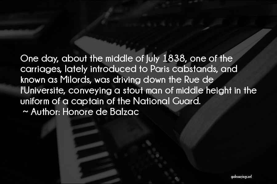 Carriages Quotes By Honore De Balzac