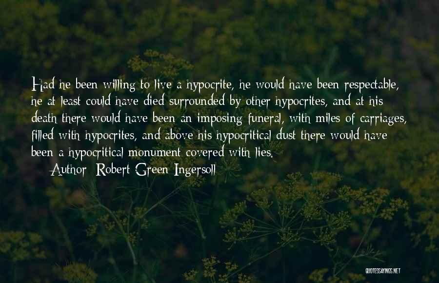 Carriages Quotes By Robert Green Ingersoll