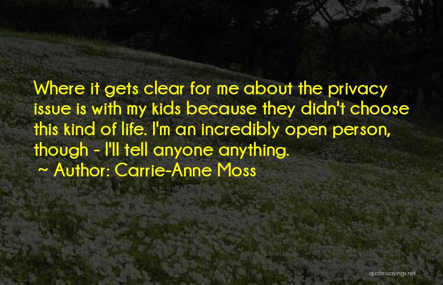 Carrie-Anne Moss Quotes 913125