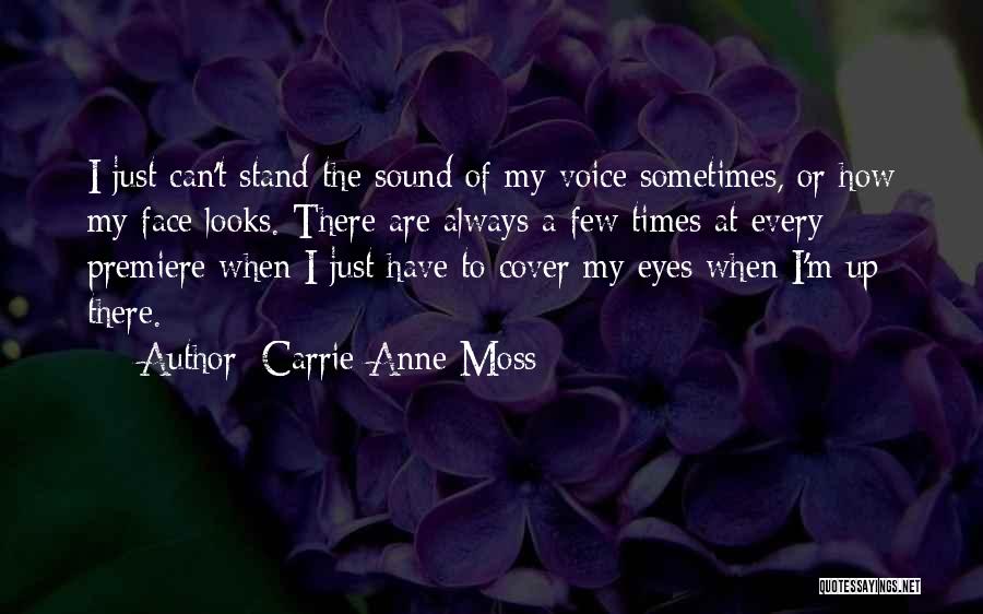 Carrie Anne Quotes By Carrie-Anne Moss