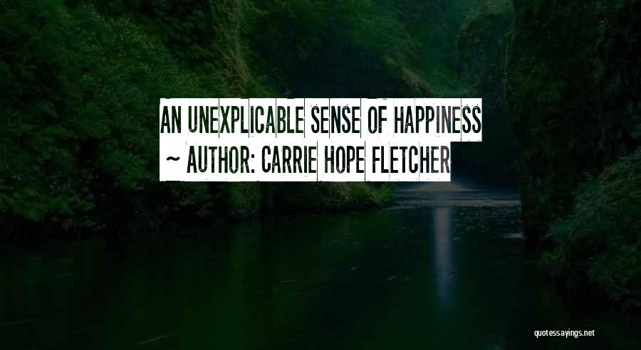 Carrie Hope Fletcher Quotes 1515097