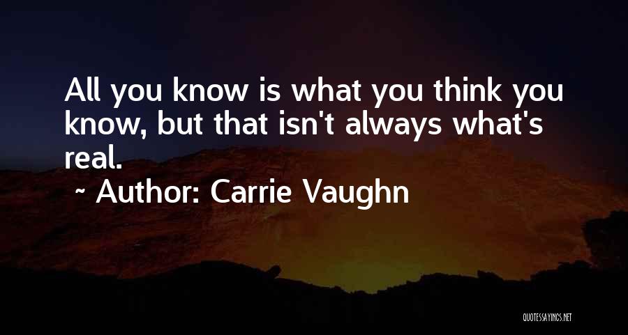 Carrie Vaughn Quotes 1911265