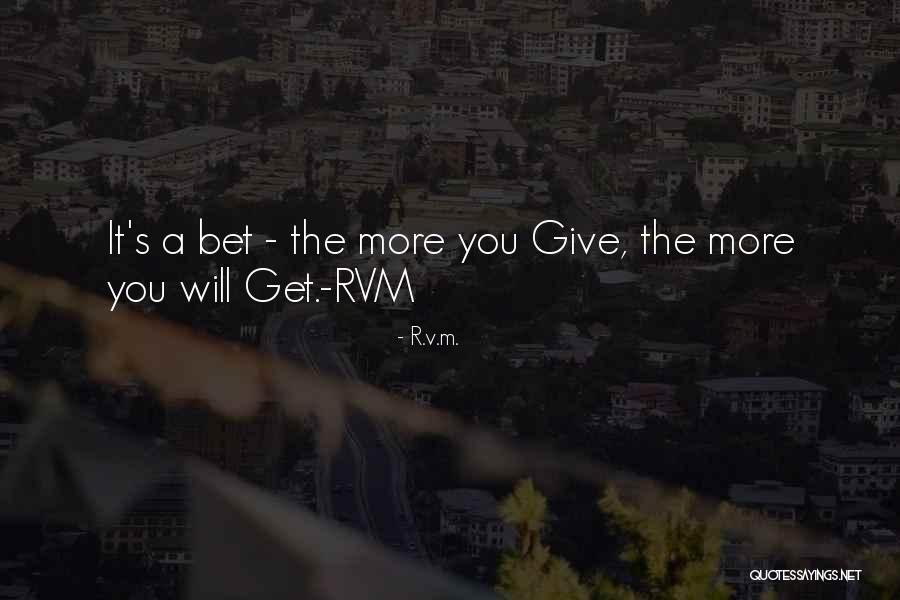 Carringer Hotel Quotes By R.v.m. Carringer Hotel Quotes By R.v.m.