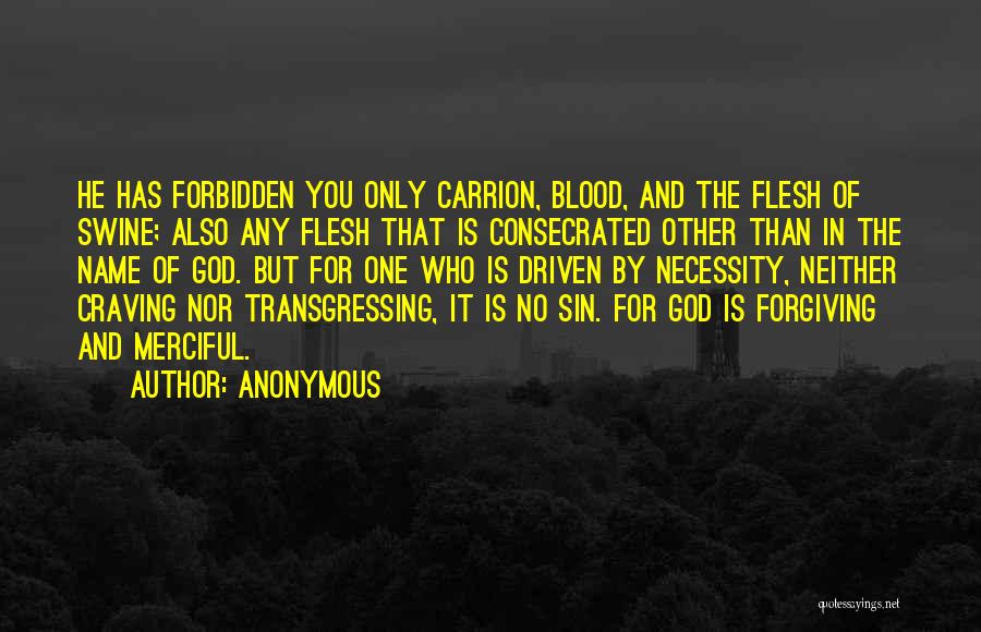 Carrion Quotes By Anonymous