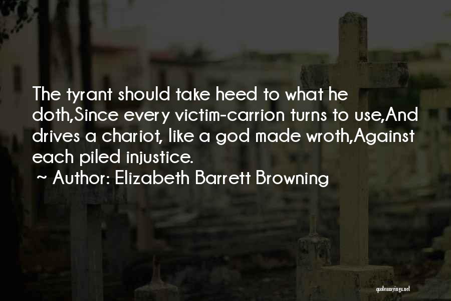 Carrion Quotes By Elizabeth Barrett Browning