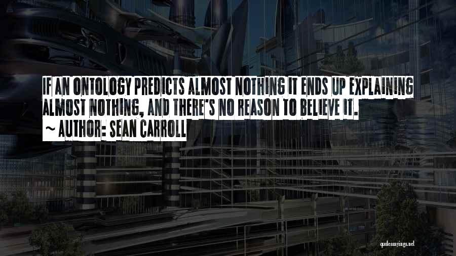 Carroll Quotes By Sean Carroll