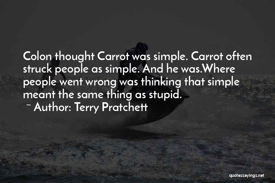 Carrot Quotes By Terry Pratchett