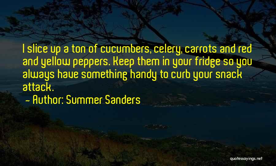 Carrots Quotes By Summer Sanders