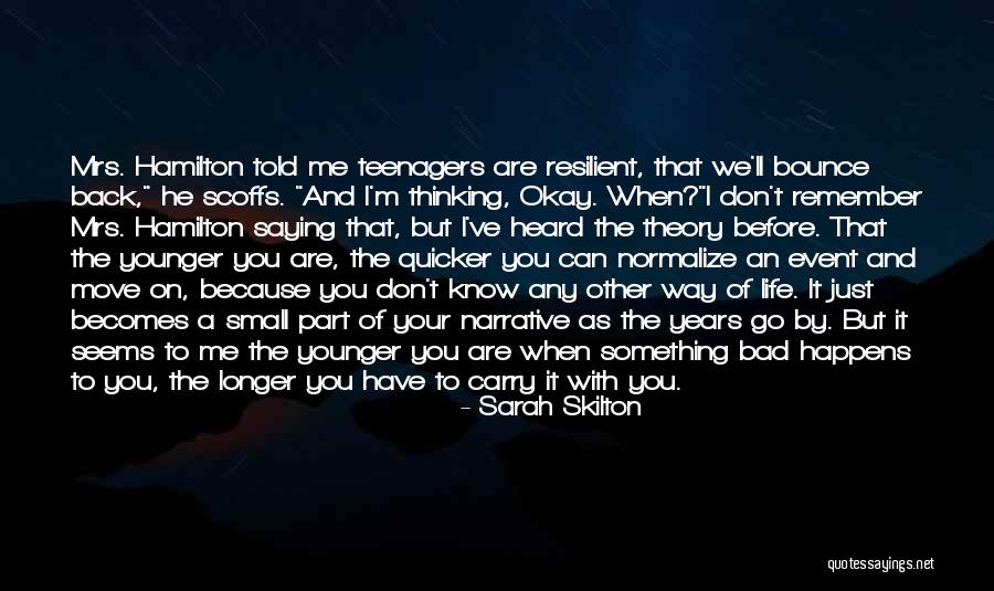 Carry On Back Quotes By Sarah Skilton Carry On Back Quotes By Sarah Skilton