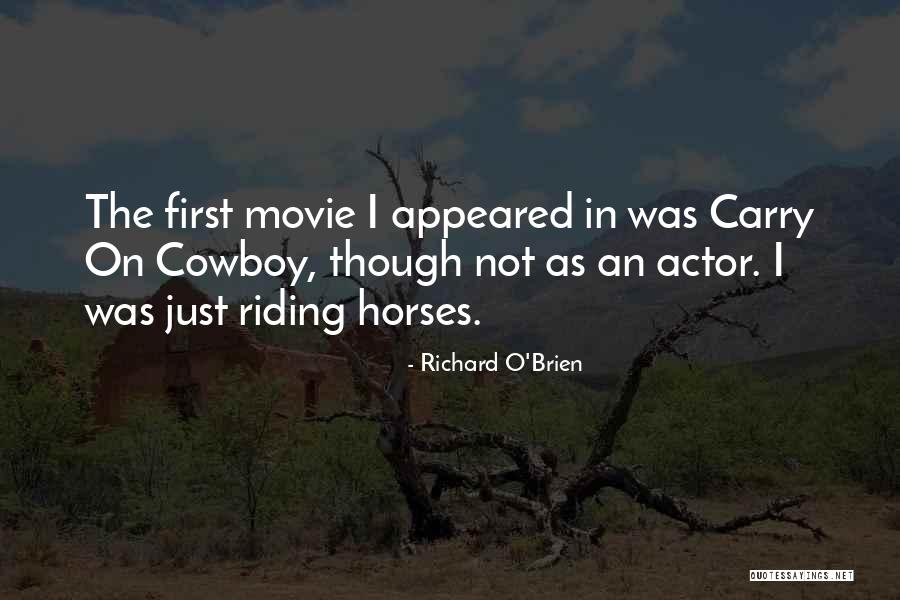 Carry On Movie Quotes By Richard O'Brien