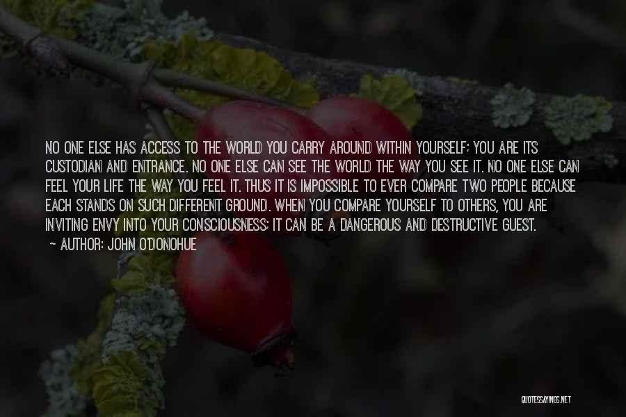 Carry Yourself Quotes By John O'Donohue