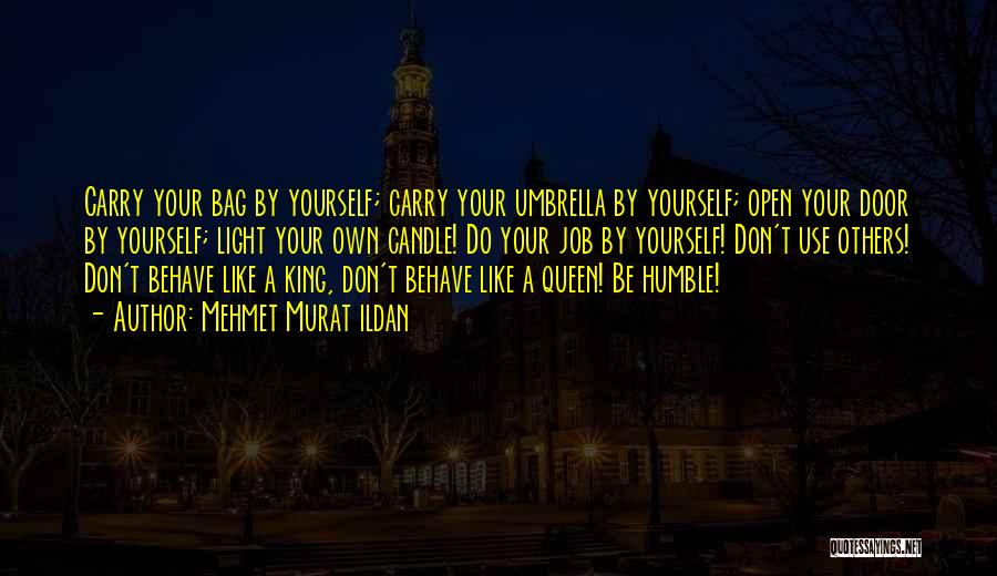 Carry Yourself Quotes By Mehmet Murat Ildan