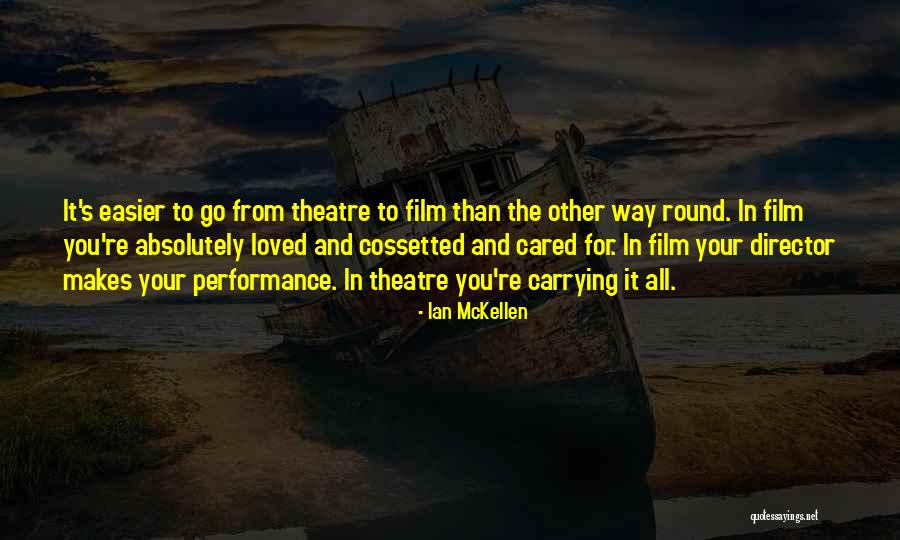 Carrying A Loved One Quotes By Ian McKellen Carrying A Loved One Quotes By Ian McKellen