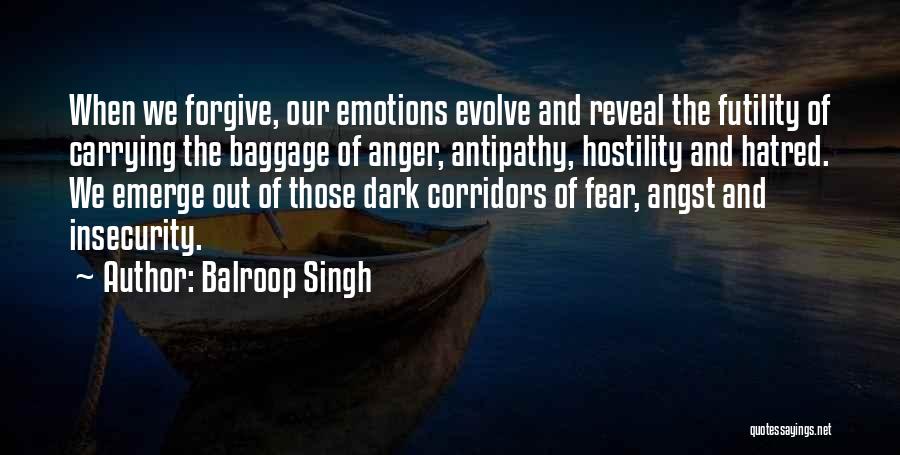 Carrying Baggage Quotes By Balroop Singh