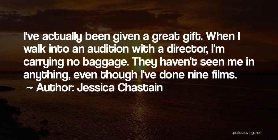 Carrying Baggage Quotes By Jessica Chastain