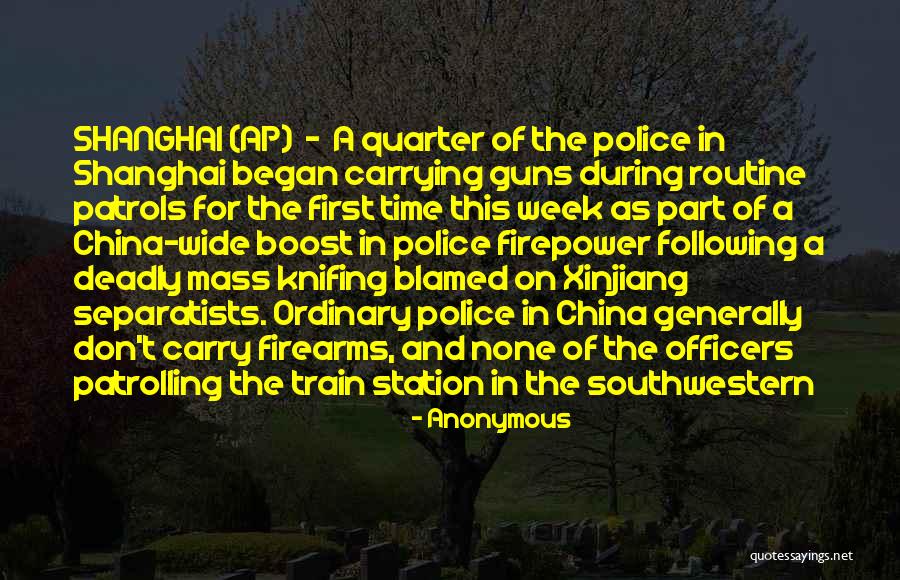 Carrying Guns Quotes By Anonymous Carrying Guns Quotes By Anonymous