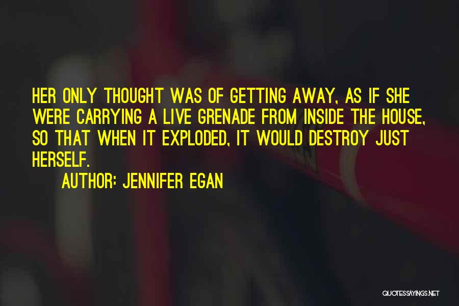 Carrying Pain Quotes By Jennifer Egan