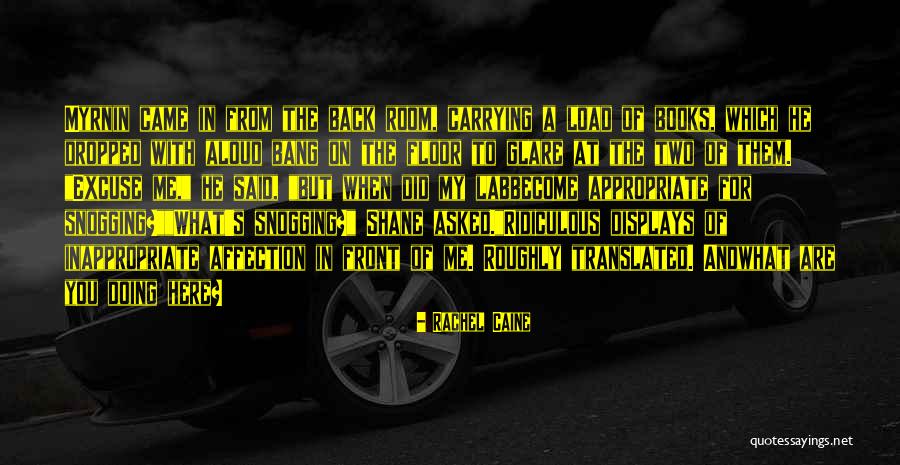 Carrying The Load Quotes By Rachel Caine Carrying The Load Quotes By Rachel Caine