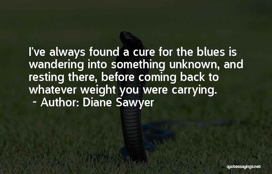 Carrying Weight Quotes By Diane Sawyer