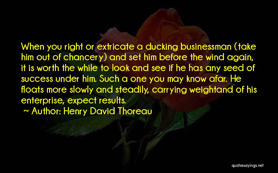 Carrying Weight Quotes By Henry David Thoreau