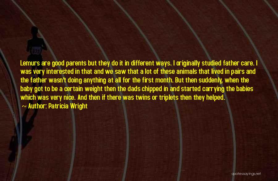 Carrying Weight Quotes By Patricia Wright