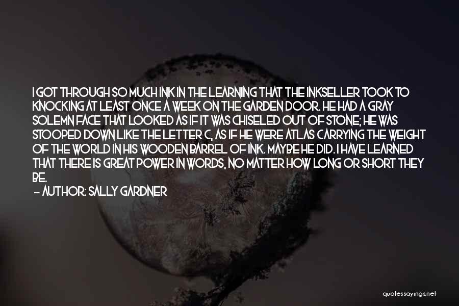 Carrying Weight Quotes By Sally Gardner