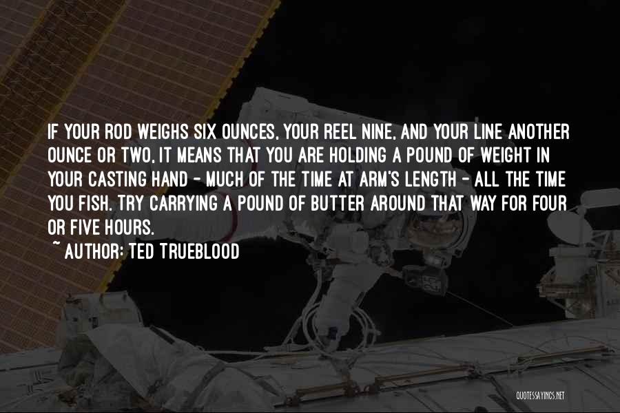 Carrying Weight Quotes By Ted Trueblood