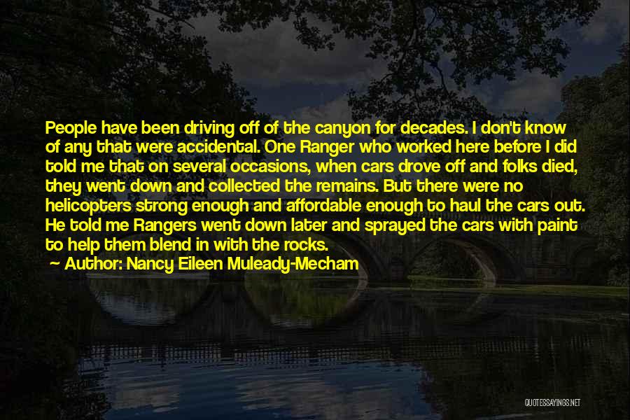 Cars And Driving Quotes By Nancy Eileen Muleady-Mecham