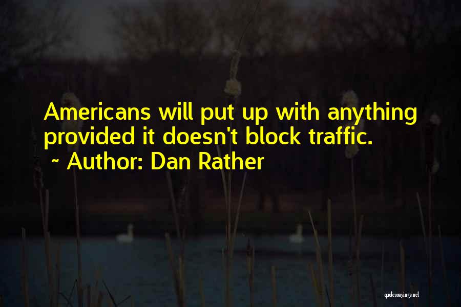 Cars And Speed Quotes By Dan Rather