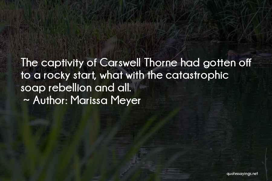 Carswell Thorne Quotes By Marissa Meyer Carswell Thorne Quotes By Marissa Meyer