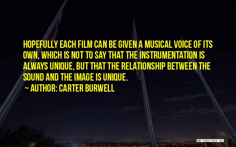 Carter Burwell Quotes 1444122