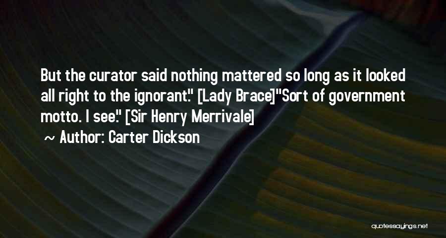 Carter Dickson Quotes 1004793