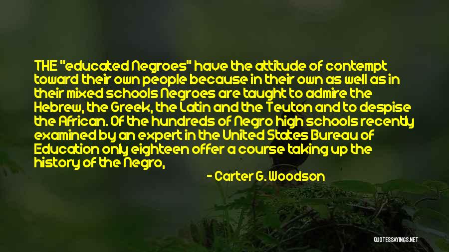 Carter G. Woodson Quotes 1444898 Carter G. Woodson Quotes 1444898