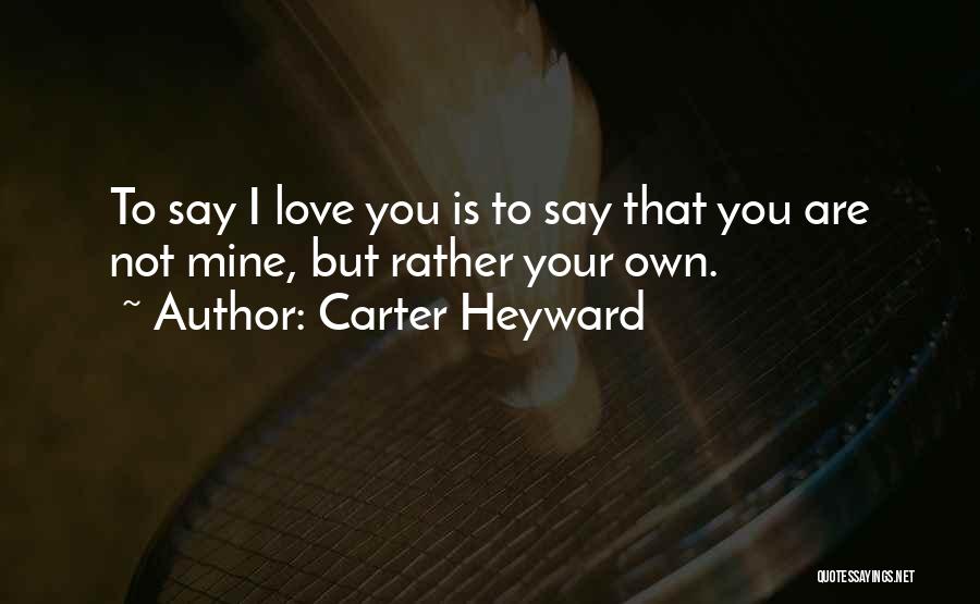 Carter Heyward Quotes 1712877