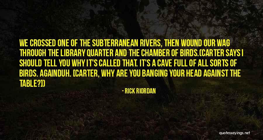 Carter Kane Quotes By Rick Riordan