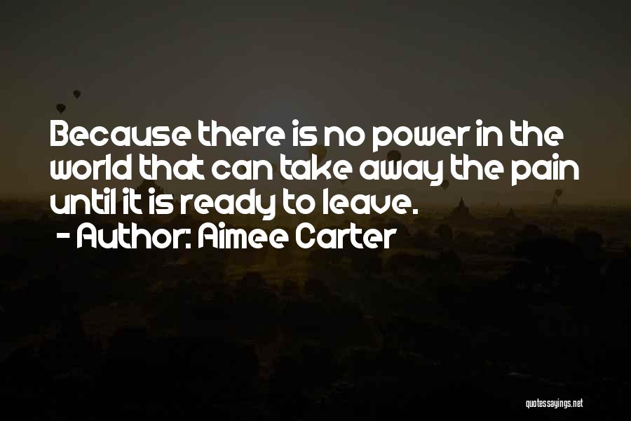 Carter Quotes By Aimee Carter