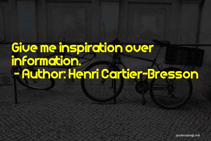 Cartier Quotes By Henri Cartier-Bresson