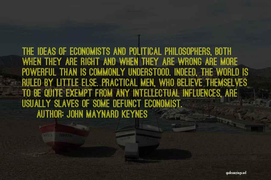 Cartoony Demon Quotes By John Maynard Keynes