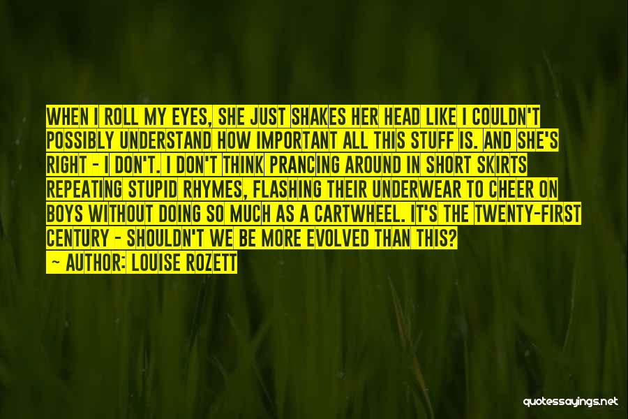 Cartwheel Quotes By Louise Rozett