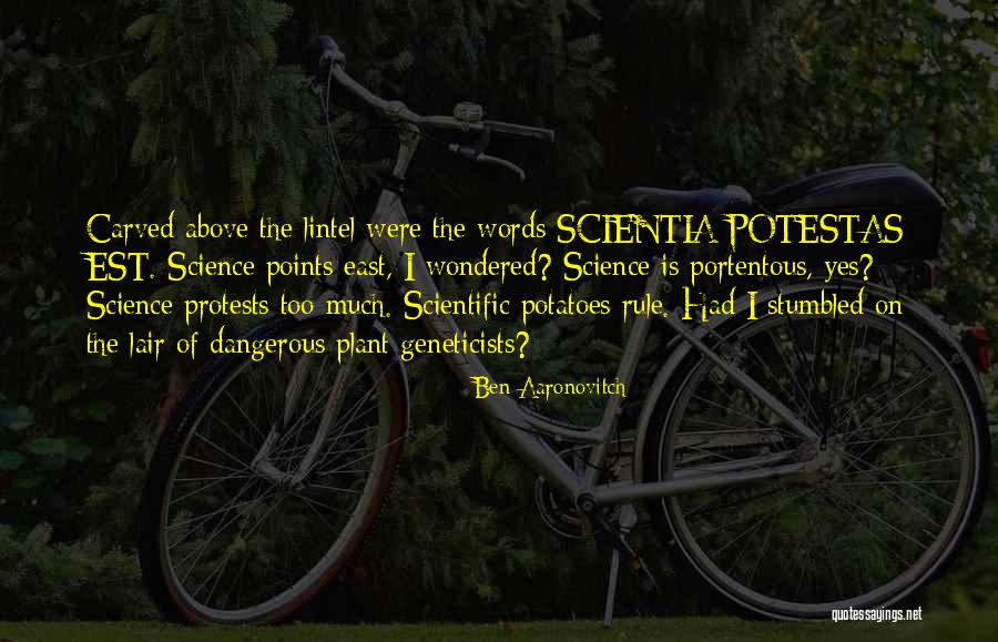 Carved Quotes By Ben Aaronovitch Carved Quotes By Ben Aaronovitch