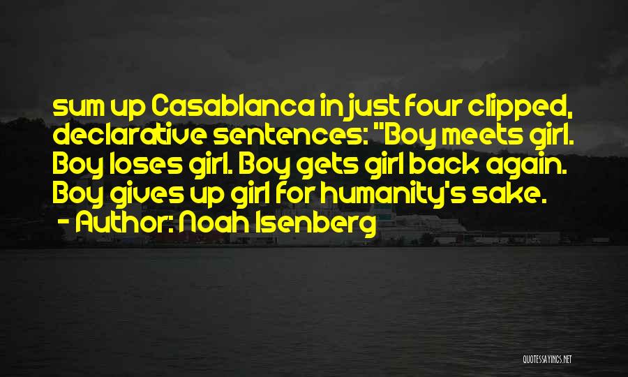 Casablanca Quotes By Noah Isenberg